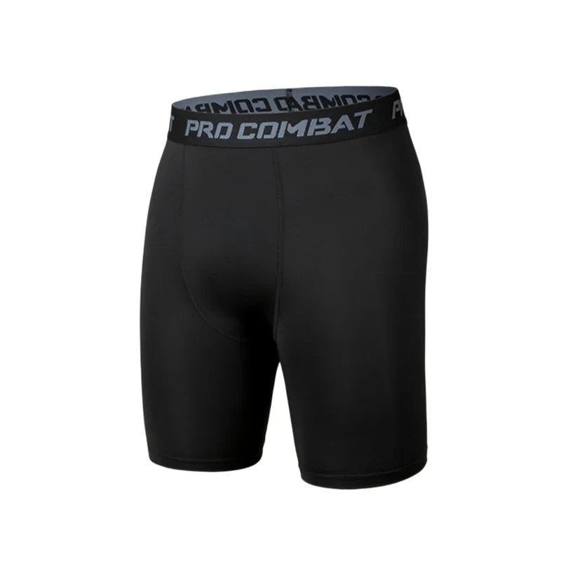 Quick Dry Breathable Compression Long Boxer Briefs for Men Moisture Wicking Tight Base Layer Underpants Workout Jogging Outdoor