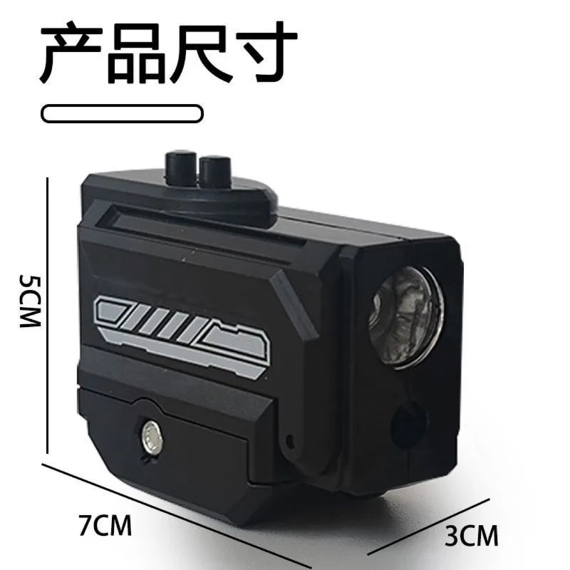 Universal 20mm Rail Toy Accessories for Under-mounted Transmitter + Under-mounted Flashlight Accessories