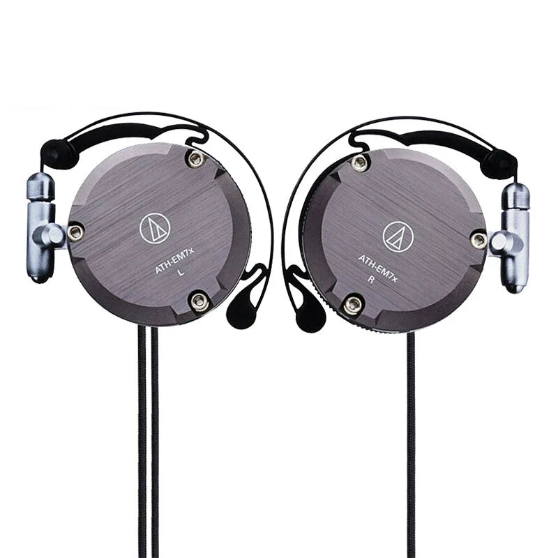 Audio-Technica ATH-EM7X Wired Earhook Headphone 3.5mm Jack Classic Female Vocal Headset, Persona Yuuki Makoto Same Style Earphon