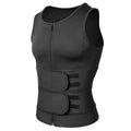 Men Body Shaper Waist Trainer Sauna Suit Sweat Vest Slimming Underwear Weight Loss Shirt Fat Burner Workout Tank Tops Shapewear