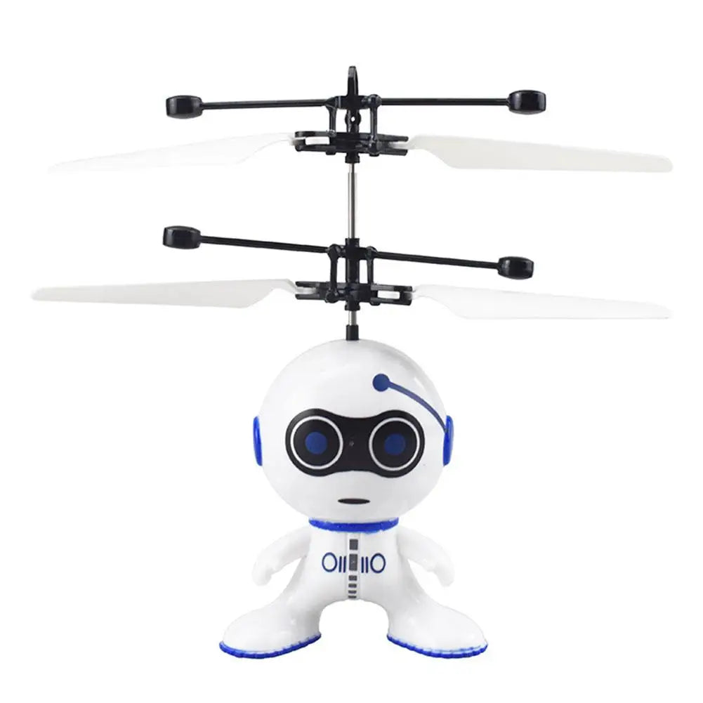 Flying Sensor Robot Gesture Sensing Flying Robot With LED Lights for Kids Helicopter Induction Fairy Flying Electronic Toy