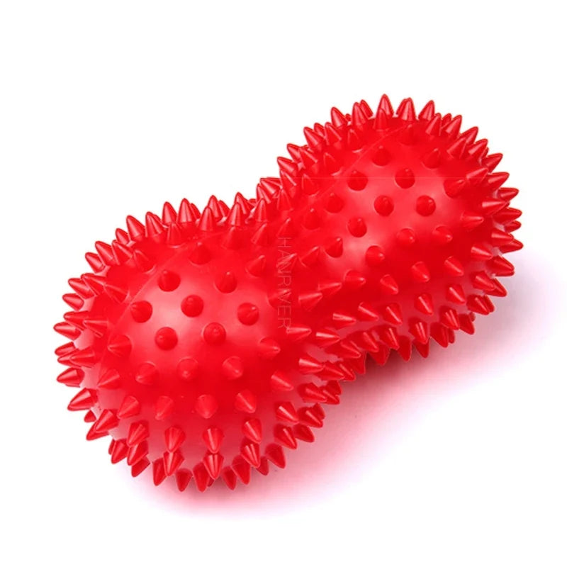 Peanut Shape Massage Yoga Fitness Ball Foot Muscle Massage Ball Feet Acupressure Massage Relieve Body Stress Relief Pain Massage