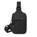 New Universal Crossbody Small Bag Casual Rhombus Grid Shoulder Fashion Mobile Phone Breast Bag Premium Crossbody Bag