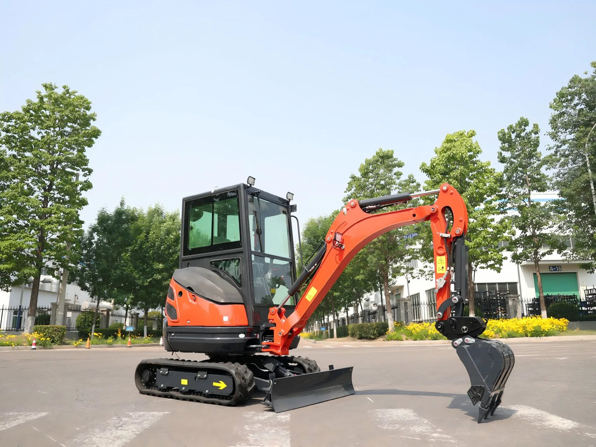 2.5 Ton Mini Excavator – CE-Certified Compact Crawler Digger for Construction