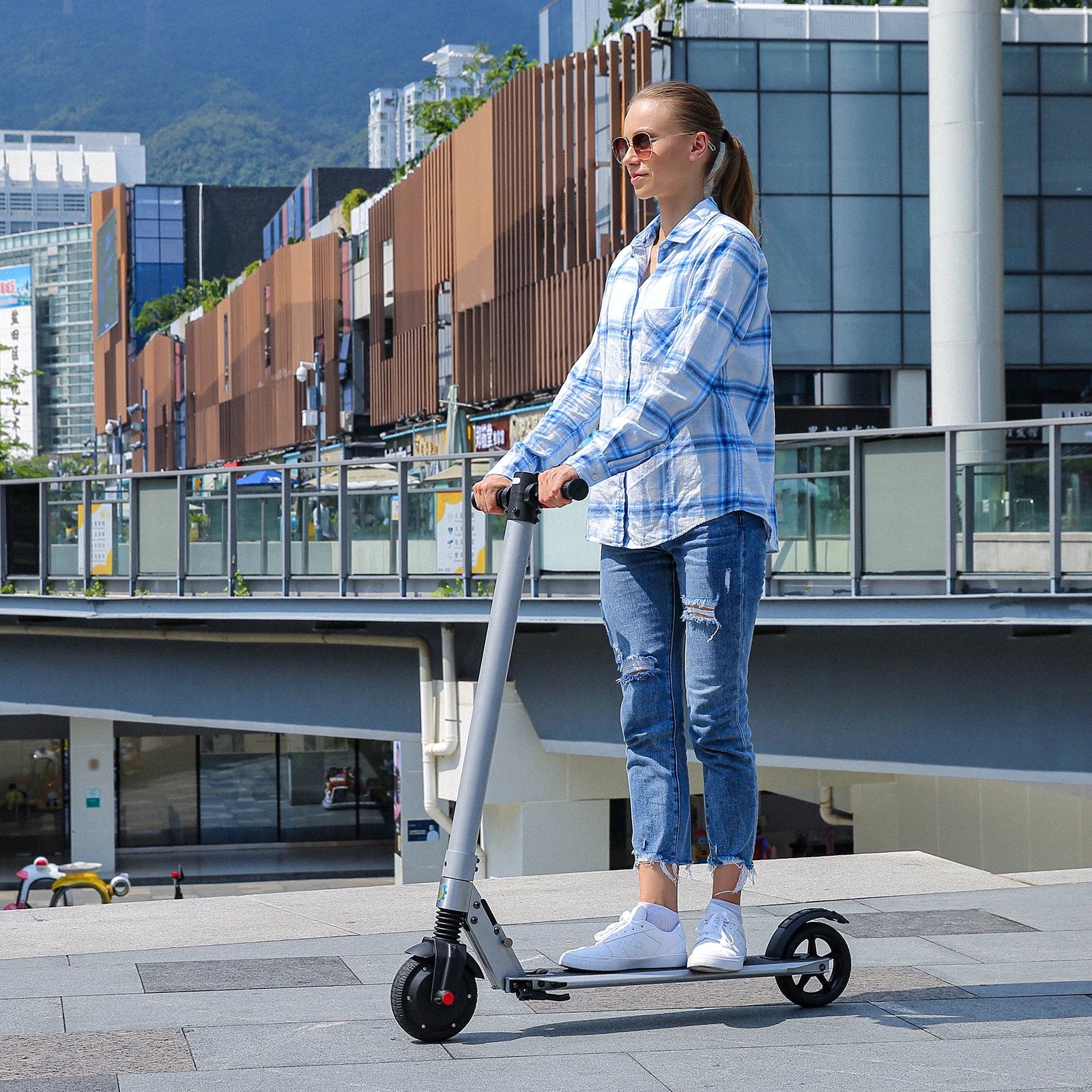 eBike Boys COROMA Electric Scooter - Foldable, Adjustable Handlebar, 20 MPH