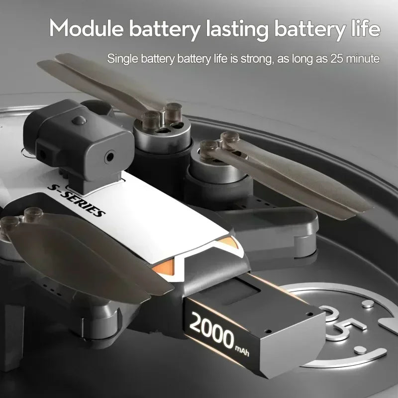 Lenovo S2S Foldable GPS RC Quadcopter 8K Dual Camera Omnidirectional Obstacle Avoidance Brushless Motor Aerial Photography Drone
