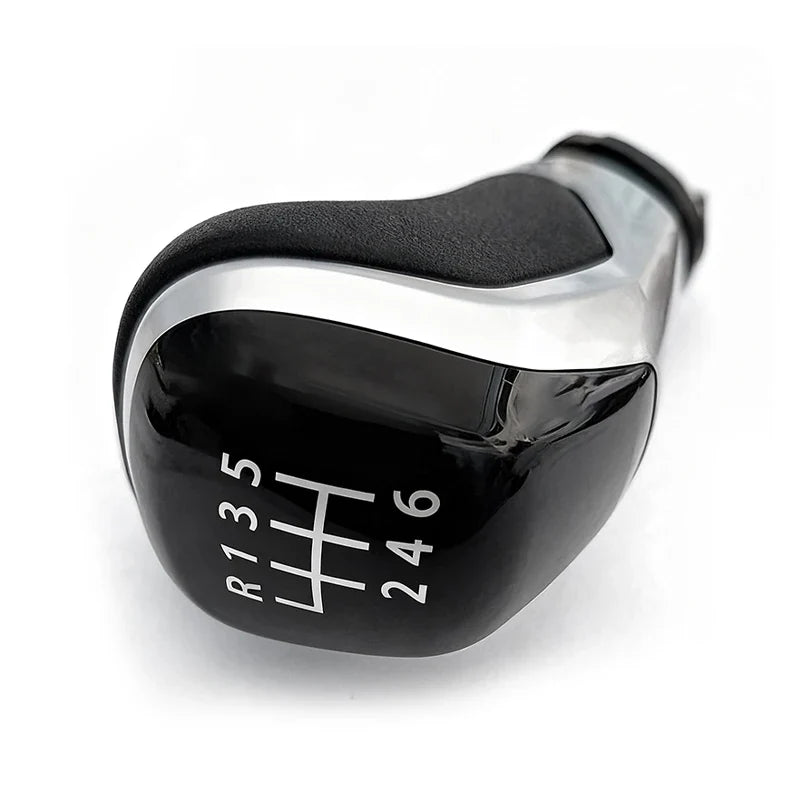 12mm 5 6 Speed Car Shift Gear Knob Lever For Audi A4 B6 B7 B8 A6 A3 VW Golf Polo Bora Passat Ibiza 6J Seat Leon Mk1 Skoda