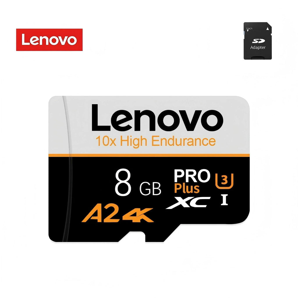 Lenovo Durable SD Cards Memory Card TF Cards Micro TF SD 512GB 256GB 128GB Magnet Proof UHS-I for Dashcam / PC / Mac / Android