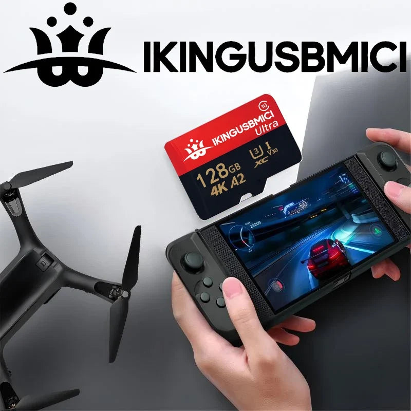 Micro SD Card Mini Memory Class 10 High Speed 256GB 4K Ultra- HD Video A2 TF Flash Card MicroSD for Xiaomi Camera Phone Drone