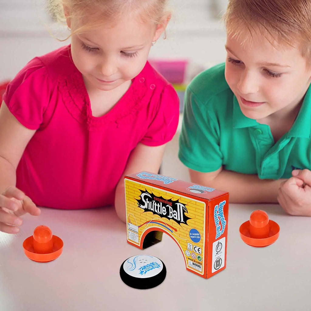 Air Hockeys Hover Puck, Mini Electric Floating Game Air Hockeys Tabletop Action Game Kids Mini Tabletop Action Game Hockey Pucks