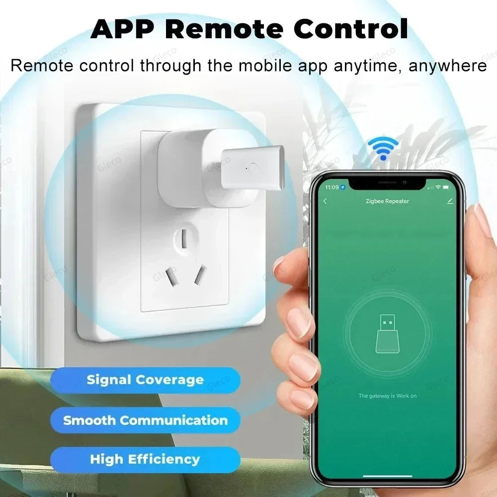 Tuya ZigBee Signal Repeater USB Signal Amplifier Extender For Smart Life Z2M Home Assistant Automation Device ,Gateway Required