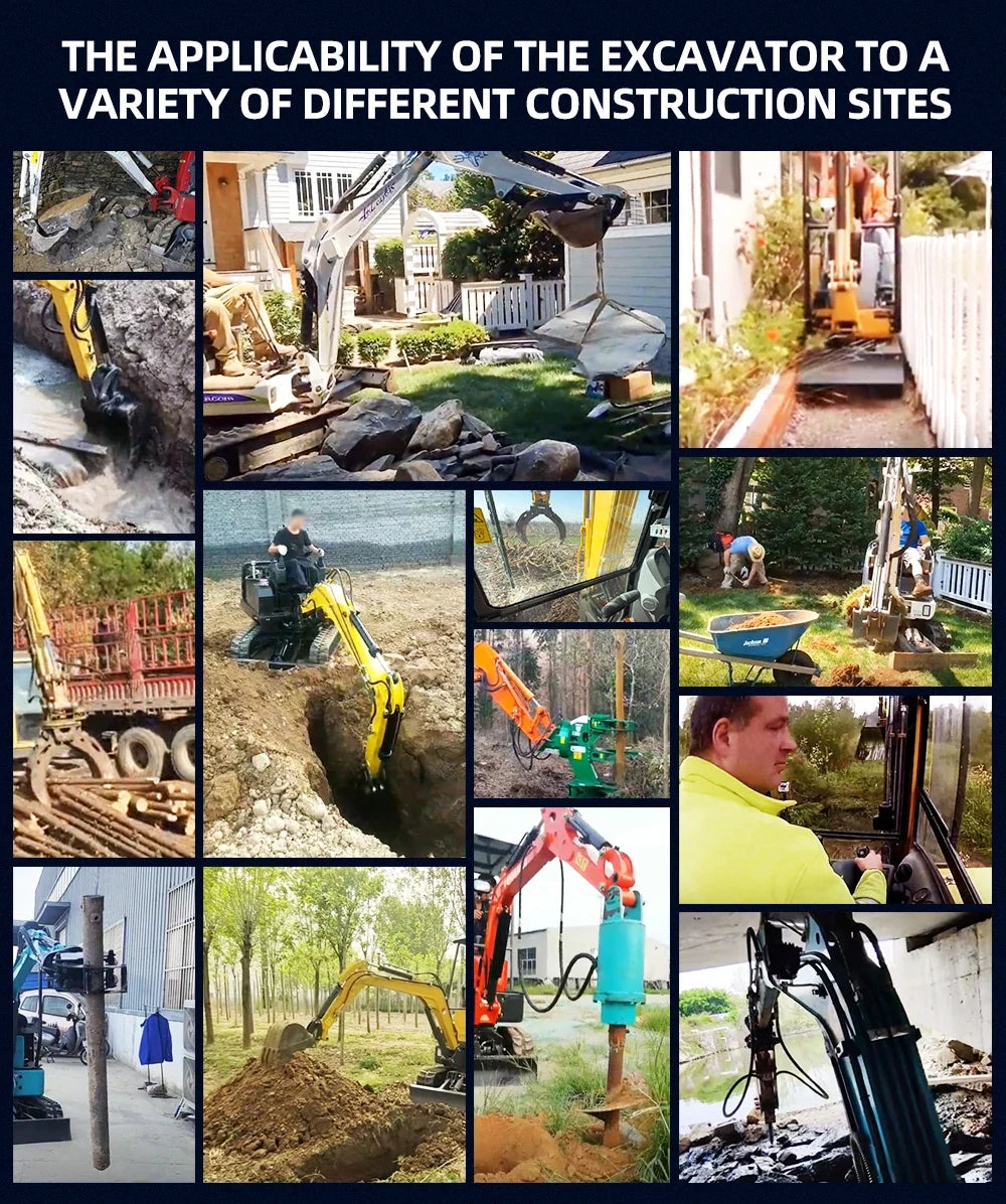 2.5 Ton Diesel Mini Excavator – Compact Crawler Digger with Hydraulic Controls