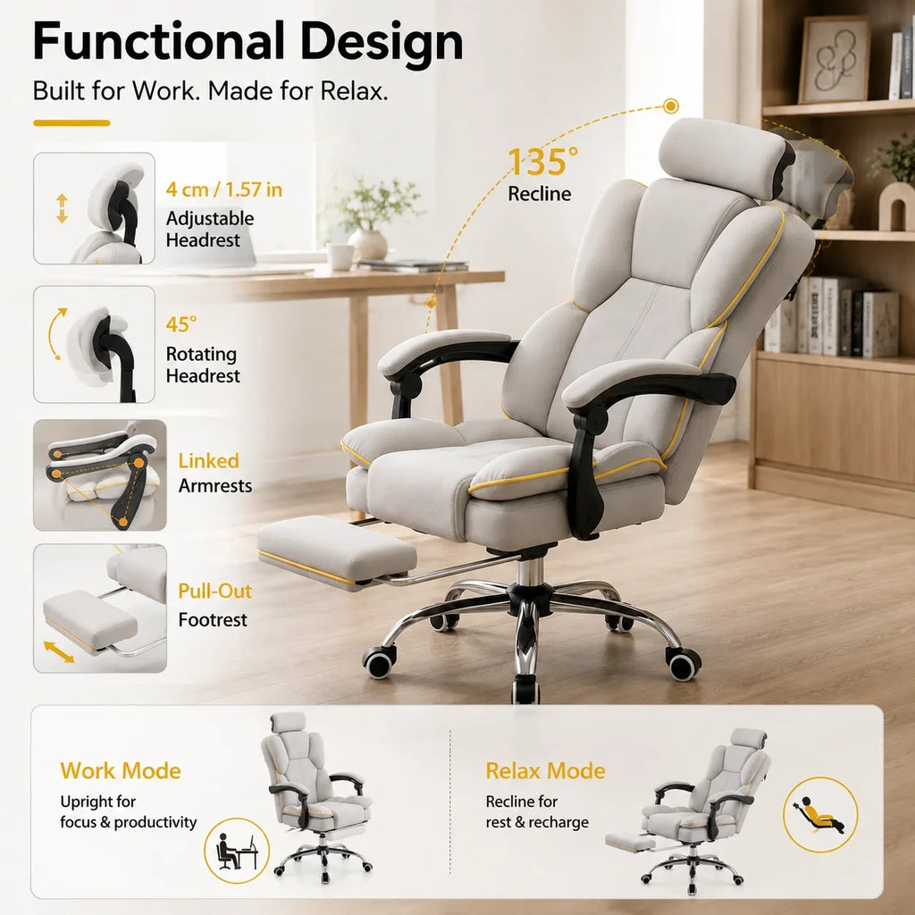 AOLIVIYA Gaming Chair Gamer Computer Chair Office Desk Chair Reclining Ergonomic Boss Simple Comfy E Sports Seat