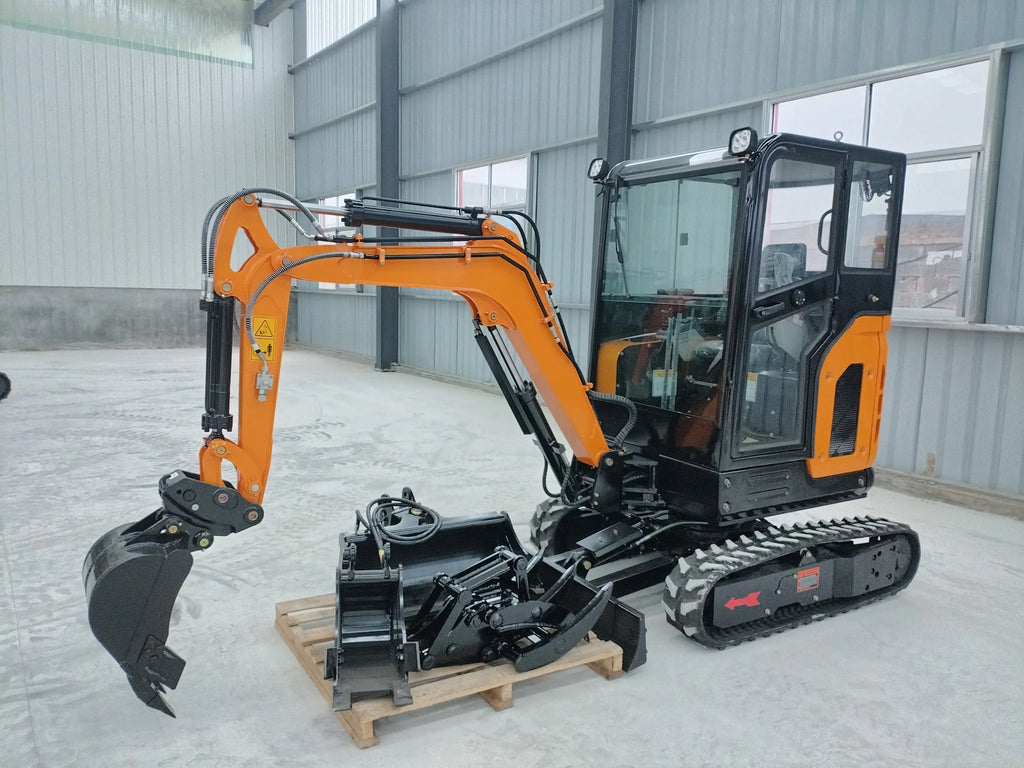 3.5 Ton Mini Excavator – EPA-Certified Compact Crawler Digger for Farm & Construction