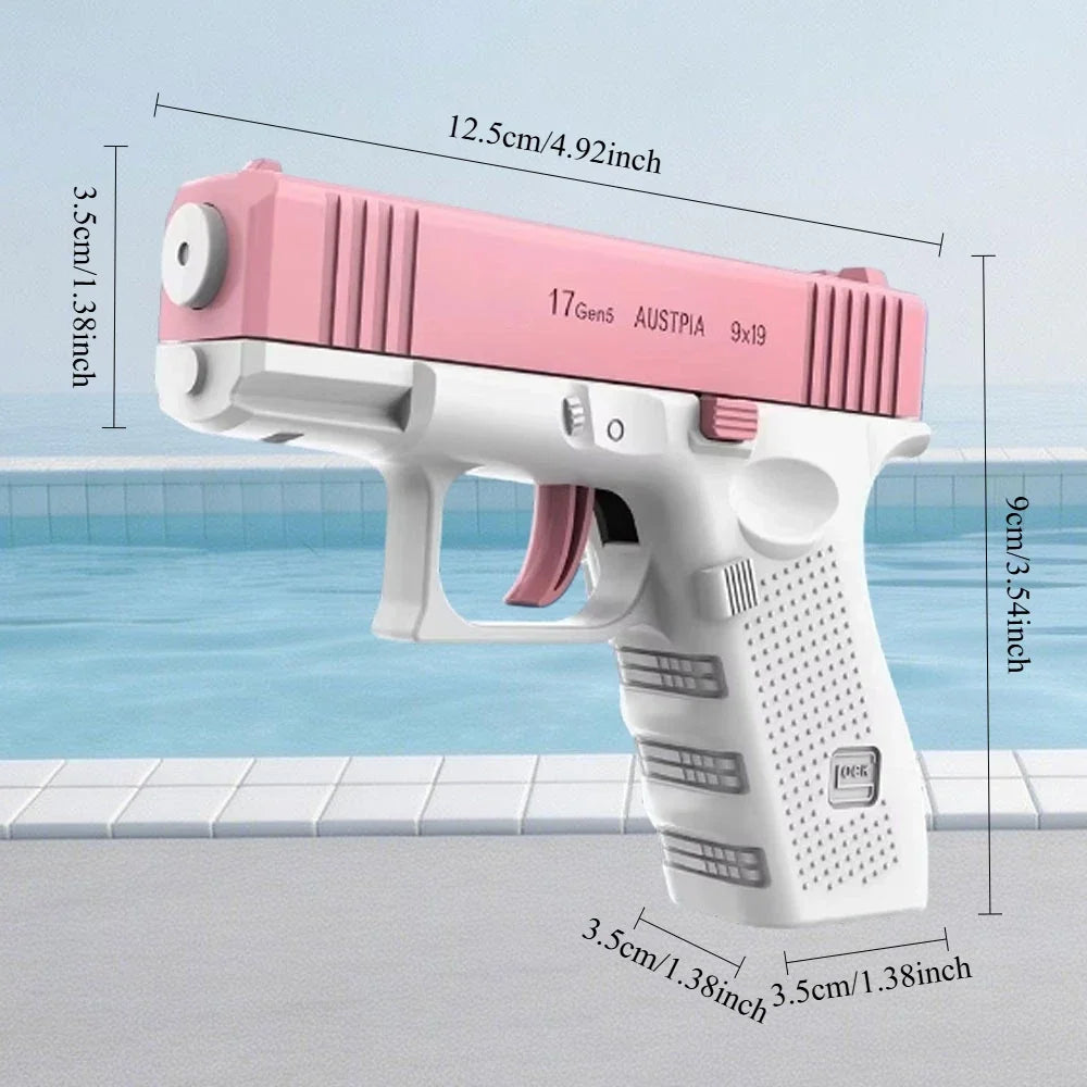Water Gun Pistol Leak Proof Huge Capacity Long Range Summer Blaster gift for Kids Adults Toy Game Beach Pool Outdoor Water Fight