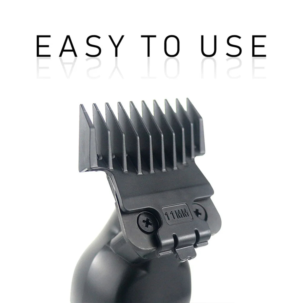 For Kemei KM-2299 1 2 3 5 7 9 11mm Professional Hair Trimmer Limit Comb Guards Hairdresser Hair Cutting Guide Barber Accesories