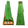Portable Golf Removable Putting Exerciser Professional Golf Practice Mat Indoor Home Office Outdoor Garden Training Set Tool