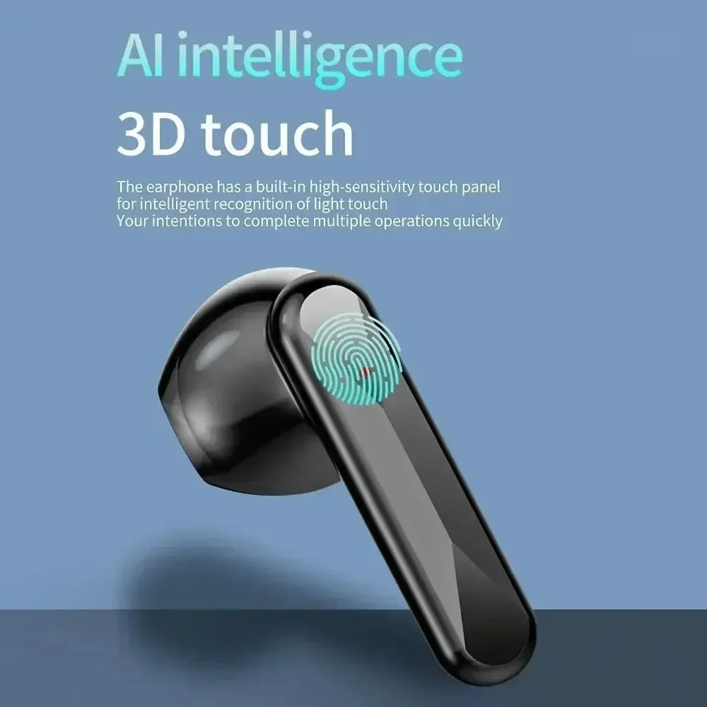 NEW S20 Bluetooth 5.3 Earphones Wireless Headphones Touch Control Gaming Headsets HIFI Stereo Sound Noise Reduction With Mic