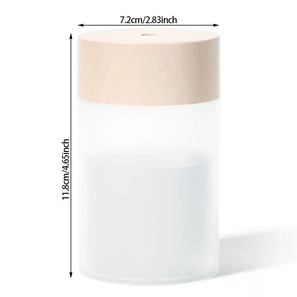 LED Lamp Essential Oil Diffuser Car Purifier Aroma Anion Mist Maker Portable 260ML Mini Humidifier USB Ultrasonic Air Humidifier