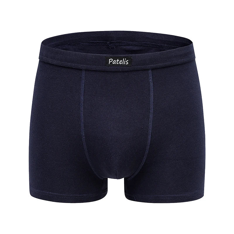 Men's Boxers Plus Size for 90-200kg Large Size Shorts Comfortable Underwear Full Cotton Fabric High Quality 3XL-10XL