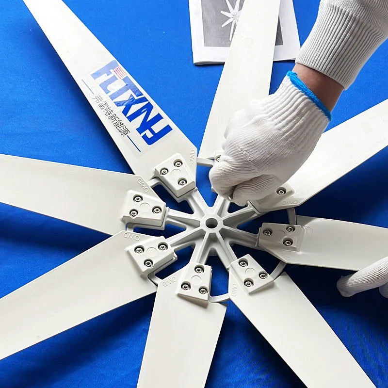 370mm Wind Turbine Blades For Horizontal Wind Generator Nylon Blades DIY Blades For Wind Generator