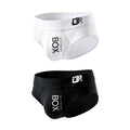 1/2Pcs High Quality Low Waist Sexy Mens Underwear Briefs Letter Print Men's Lingerie Cotton Men's Briefs Bikini Man Underpants