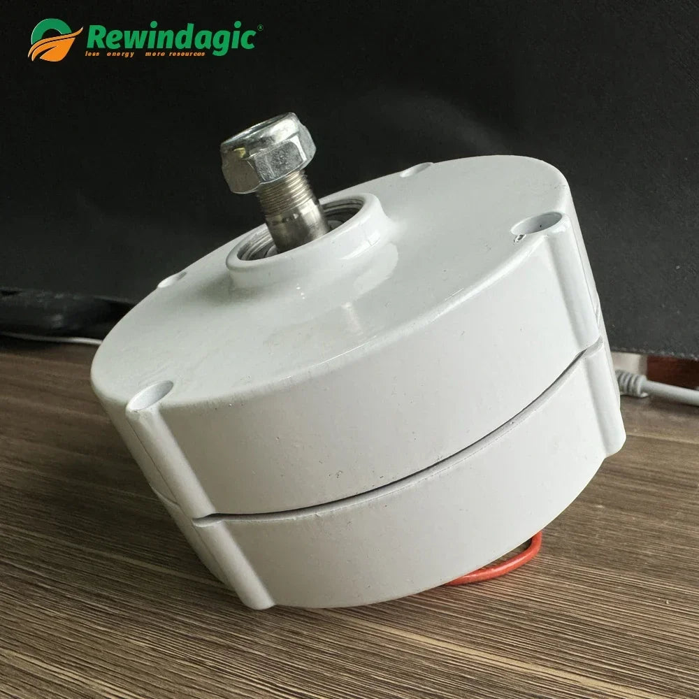 Low Speed 3000W 4000W 5000W 12V 24V 48V Three Phase Gearless Permanent Magnet Generator AC Alternators Use For Wind Turbine DIY