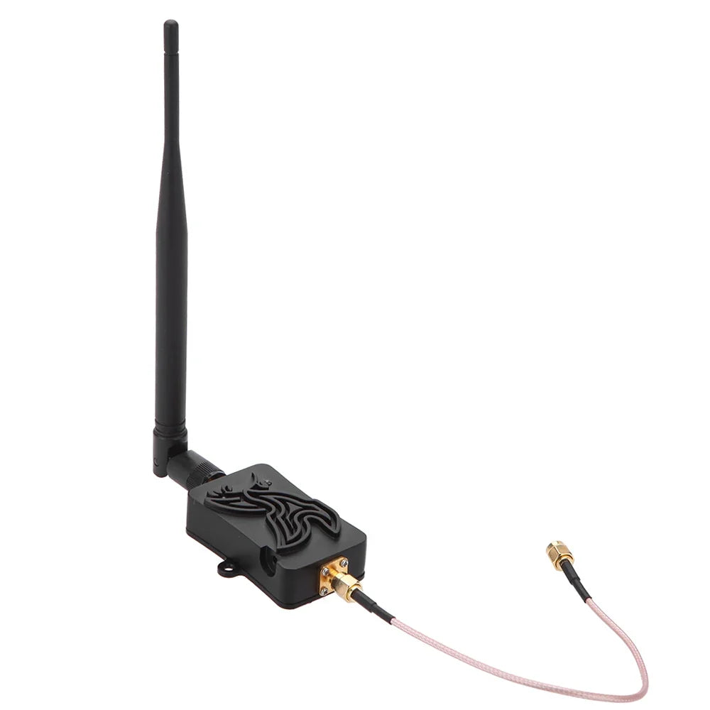 4W 4000mW 802.11b/g/n Wifi Wireless Amplifier Router 2.4Ghz WLAN ZigBee BT Signal Booster with Antenna TDD Computer Accessories