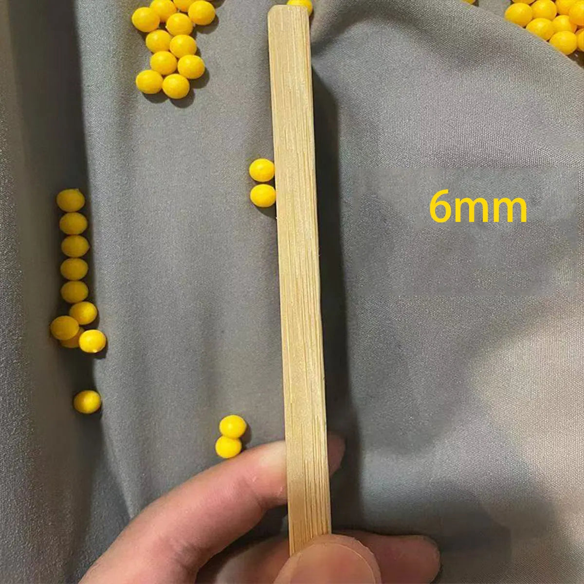 100/200/500/1000/2000 Rounds Hunting Shooting 6mm BB Strikeball Rifle Gun Plastic BB Balls Yellow Paintball Accessories
