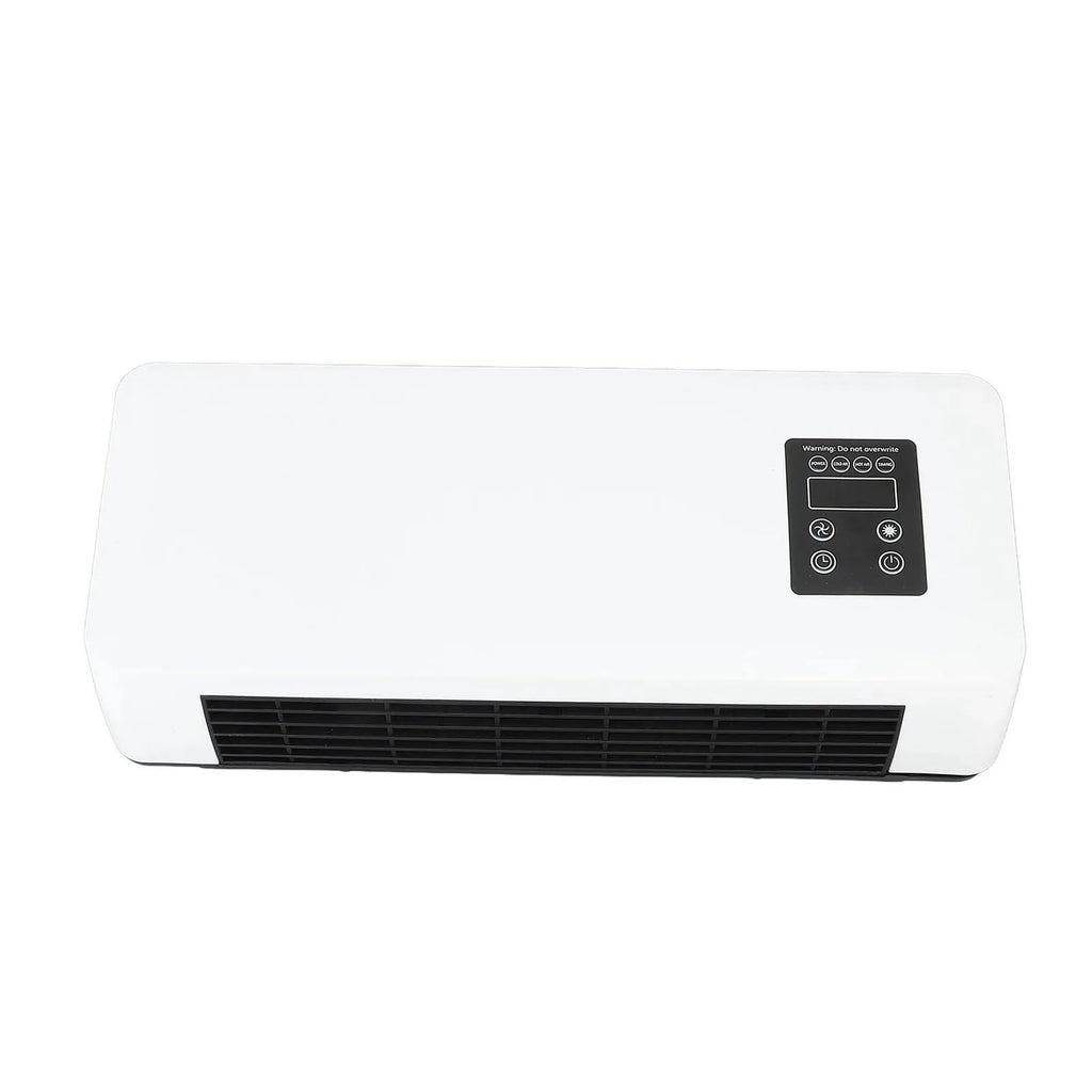 Wall Mounted Room Heater Waterproof Quick Heating Towel Drying Rack Space Saving Electric Wall Heater 1500W for Living Room