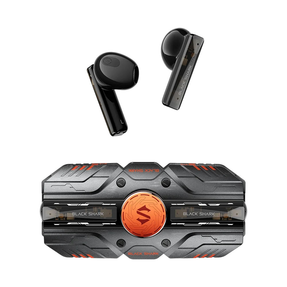 Black Shark Rokas 3 TWS Wireless Earbuds, with HIFI Stereo, Bluetooth 5.4, Fidget Spinner 24H Battery Life RGB Light Low Latency