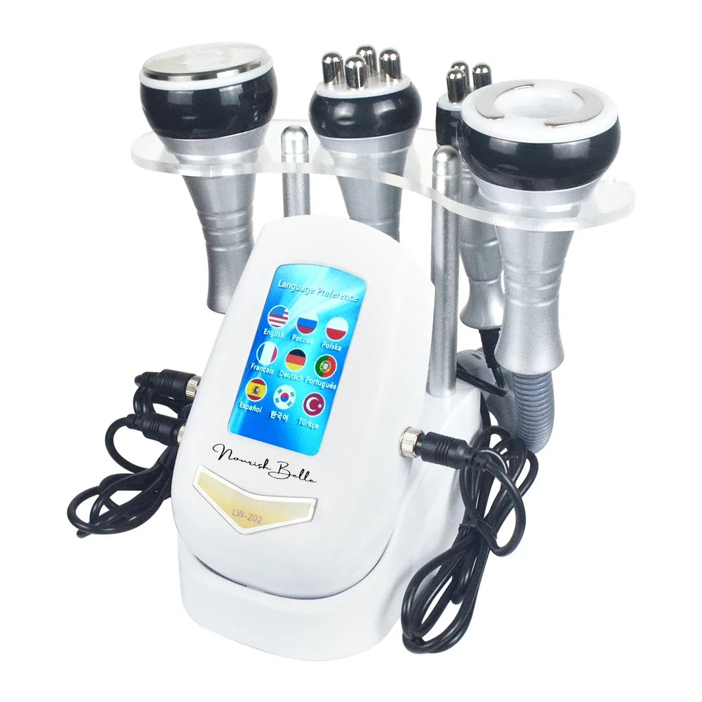 4-in-1 40K Cavitation Body Slimming Machine — Skin Tightening & Face Toning