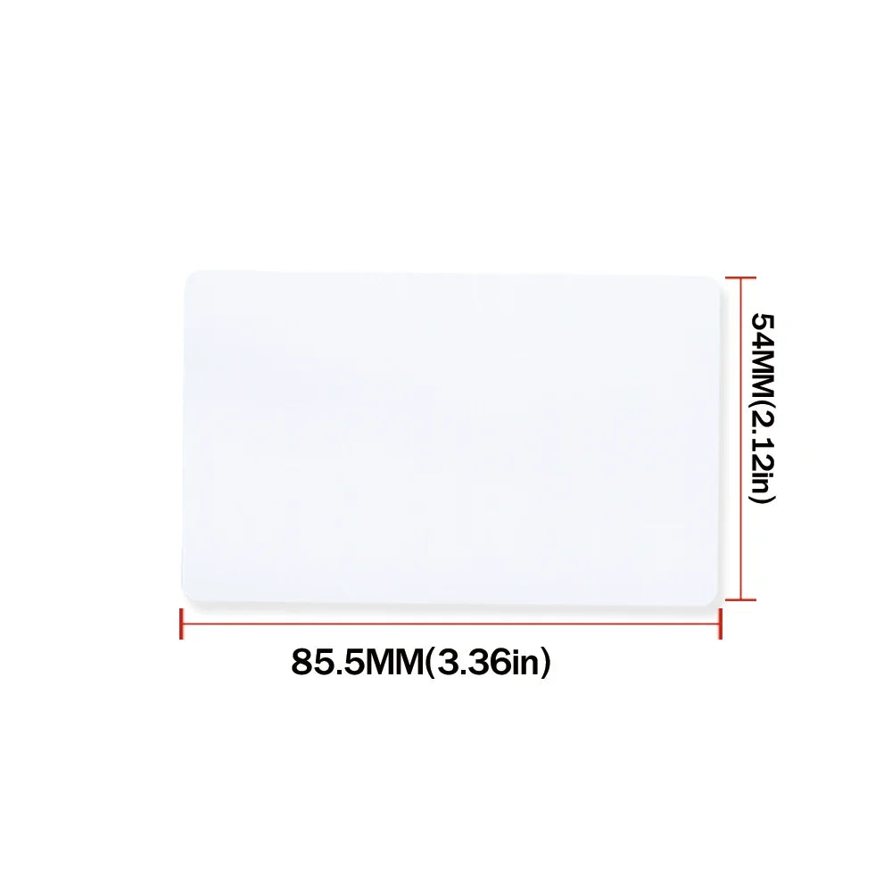 10/50pcs NFC Ntag216 Ntag215 Ntag213 White Card TAG ISO14443A RFID Cards Ntag 213 Chip for All NFC Enabled Phones