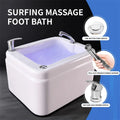 Detoxification Footbath Spa Massager Aqua Therapy Basin Relaxing Foot Care with Surging Massage And Colorful Lights