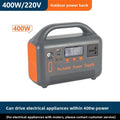 Portable Upgrade 500W 220V 461WH LiFePO4 Power Bank for Solar Charging Emergency Lighting Power Station with Camp Solar Panel