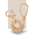 Dog Leash P Chain Slip Collar pet Walking Lead Outdoor puppy pet Traction Hemp rope For small Medium Large big Dogs long 1.5m