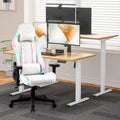 mComputer Ergonomic LED Lamp E-sports Chair Comfort Adjustable PU Leather Gaming Chair With Lights l