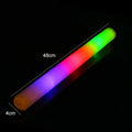 10/20pcs White LED Foam Sticks Light Up Batons Foam Glow Sticks 48cm with 3 Modes Flashing Glow in the Dark Party