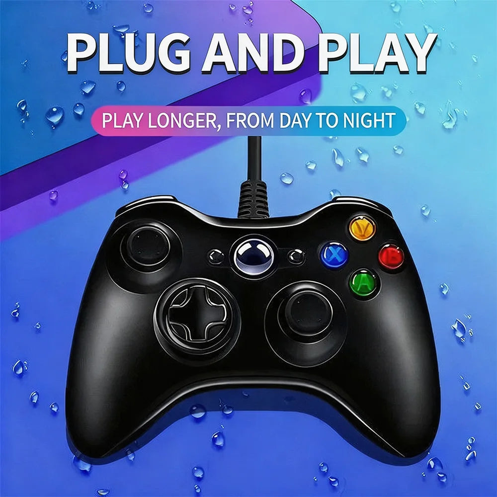 TECTINTER USB Wired Game Controller Xbox360 Console Joypad for Windows 7/8/10 PC Joystick Gamepad Mando Controle