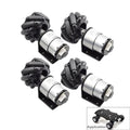 5KG Load 60mm Mecanum Wheel for Arduino Raspberry Pi with 12V DC Hall Encoder Motor DIY STEM Robot Car Toy Parts