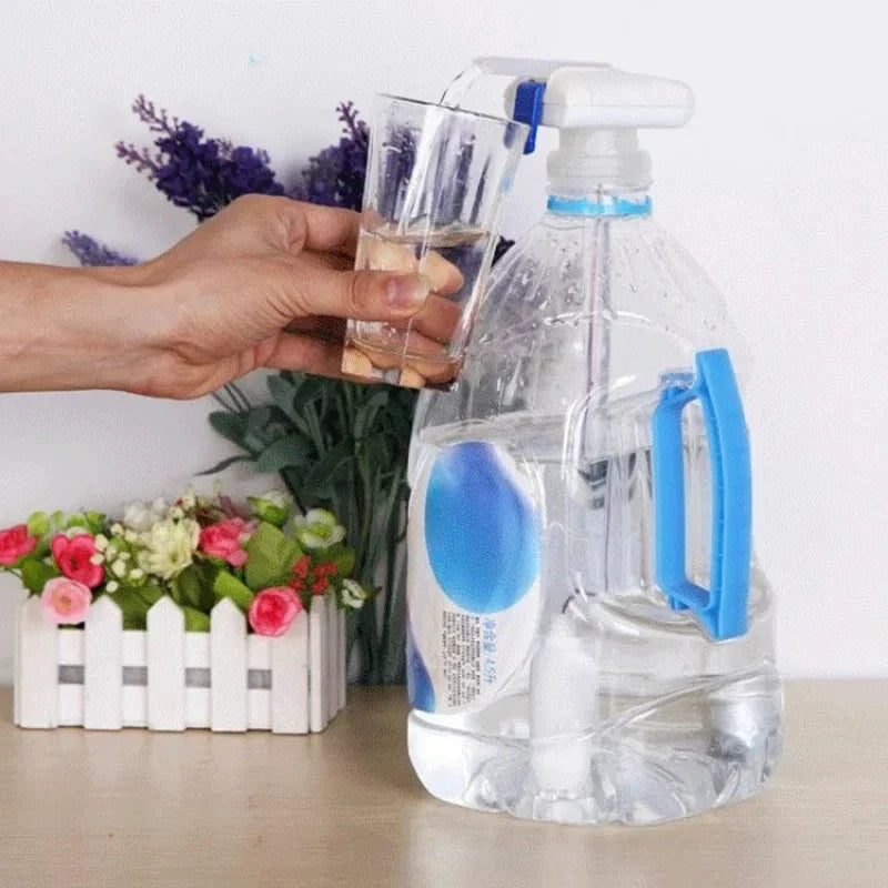 Anti overflow fully automatic suction pump for straws Mineral water bucket suction tool Automatic beverage water suction pump