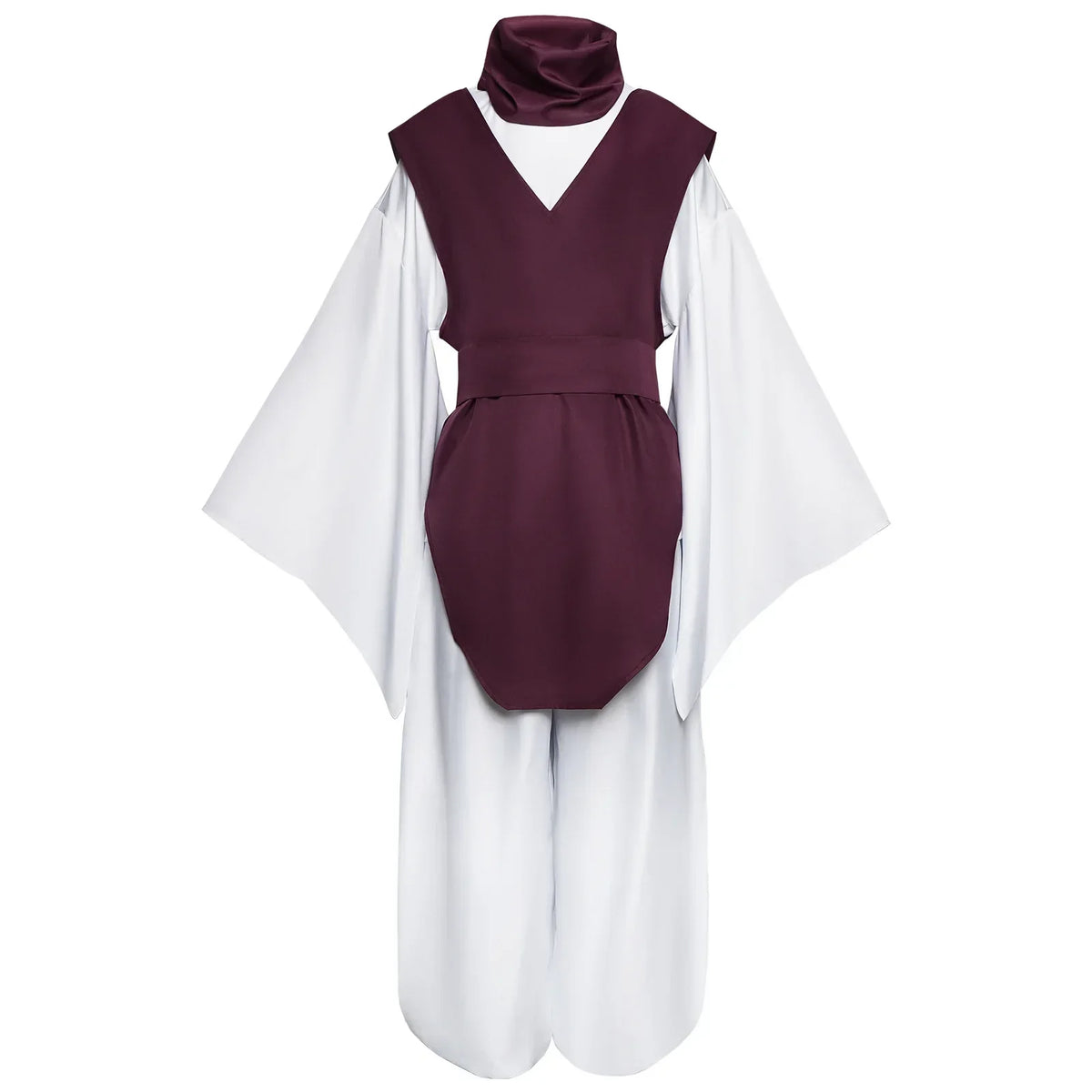 Anime Choso Cosplay Costume with Vest Neck Gaiter Belt White Elastic Pants Halloween Choso kimono Outfits for Comic Con