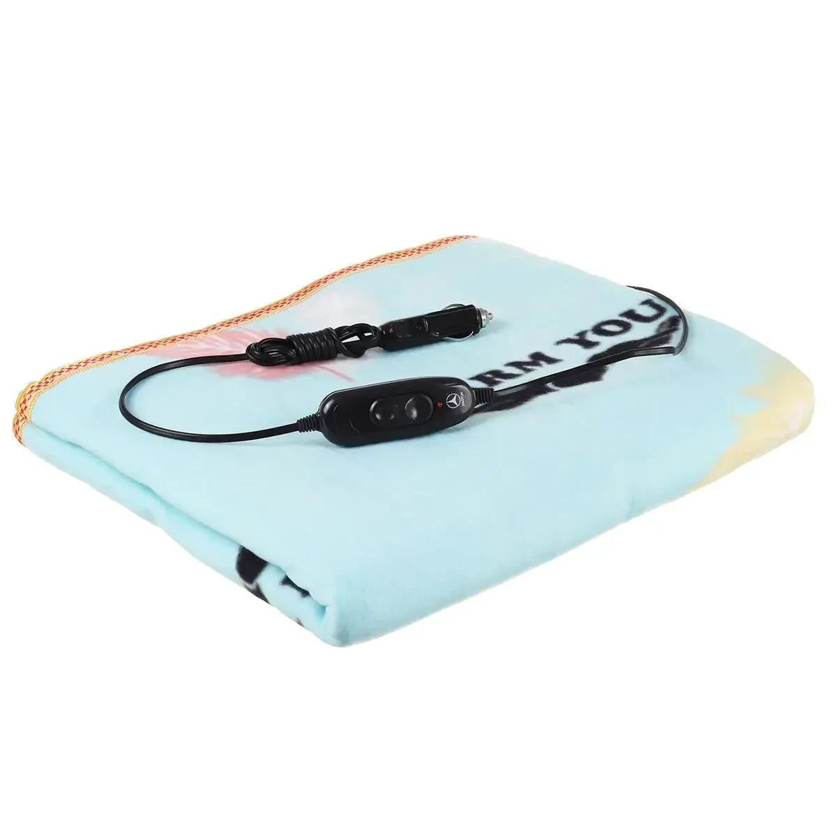 Electric Heating Blanket 12V/24V Comfortable Electric Blanket Thicker Heater Winter Warmer Body Heated Blanket Thermostat