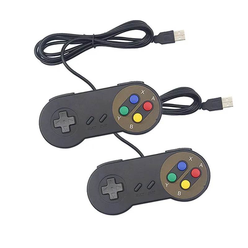 USB Gamepad Controlador De Jogo USB Com Fio PC Gamepad Retro Gaming Joysticks Joypad Para NESPi Retropie SNES Jogos Raspberry Pi