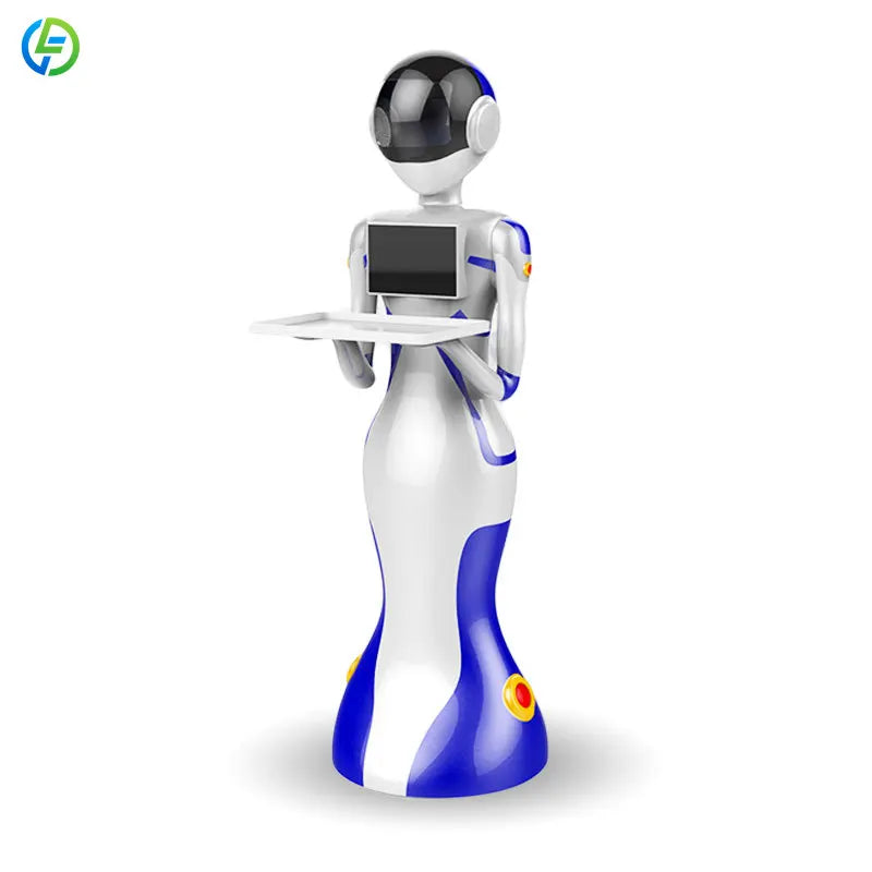 Customized CE Certificated Intelligent Humanoid Waiter For Restaurant Food Delivery Robot