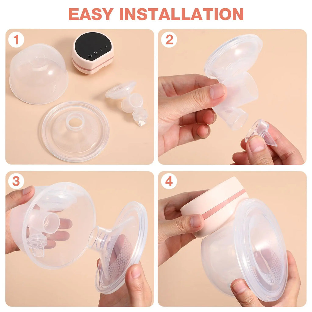 Breast Pump Hands Free Breastfeeding Pump Milk Pumping Machine