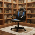 Blue Leather Convertible Chaise Gaming Chair Free Delivery Spare Parts Ergonomic Sponge Filled Gaming Chair Led Light