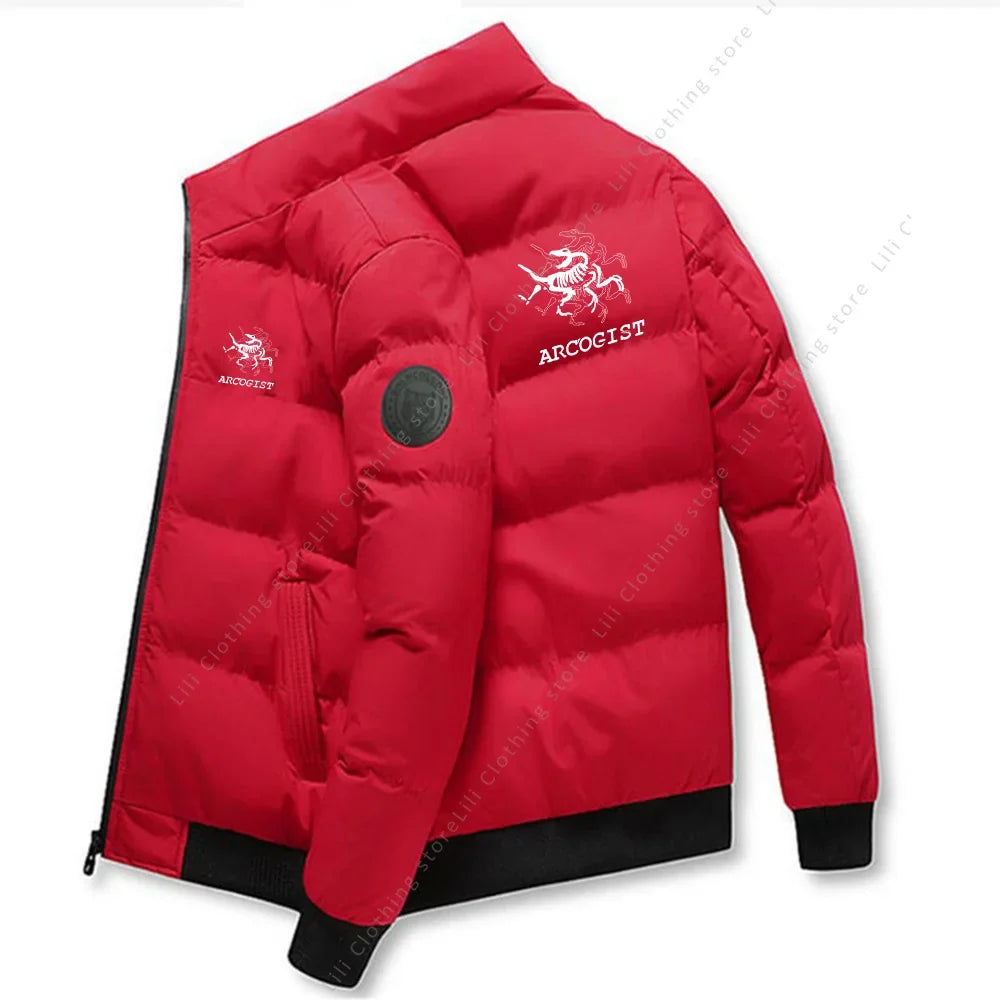 Men's Winter Jacket, Thick Warm Puffer Parka, Waterproof Down Coat
