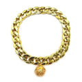 Luxurious Pet Dog Collar Cuban Chain Dog Chain Dog Collar Lock Gold Silver Dog Chain French Bulldog Pitbull Collar