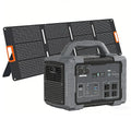 1800W Surge 3600W Portable Solar Generator Kit, LiFePO4 1024Wh Power Station With 200W Panel & 1.5H AC Fast Charge, Custom
